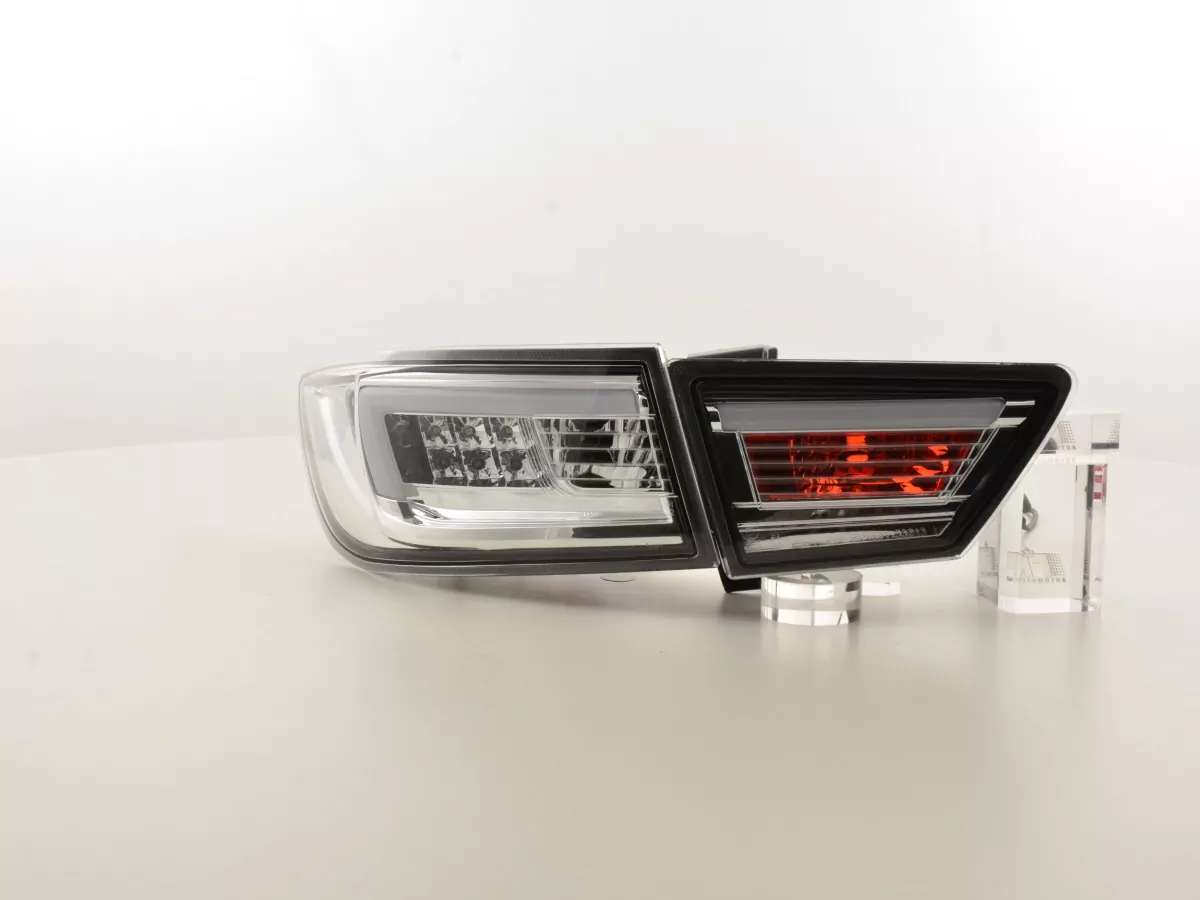 LED Rückleuchten Set Renault Clio 4 (X98) Bj. ab 2012 chrom