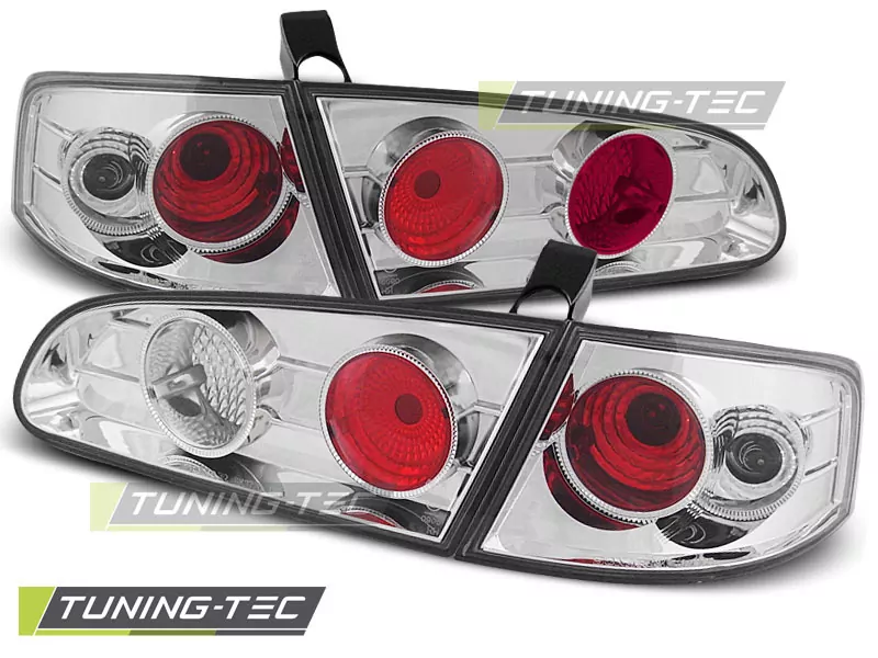 Tail Lights Chrome Fits Seat Ibiza 6l 04.02-08