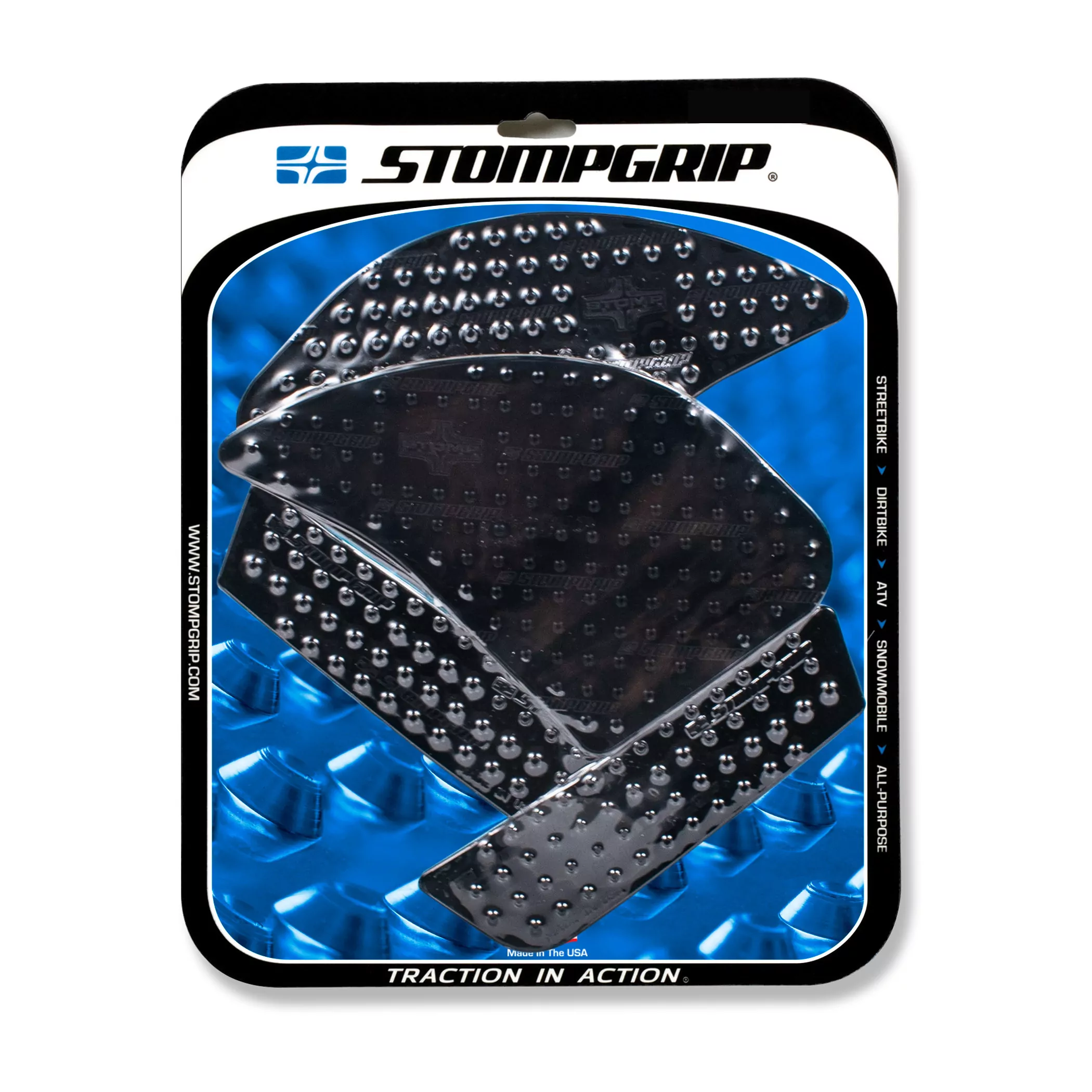 Stompgrip Traction Pad Volcano für Kawasaki Z1000 SX / SE 20-22 Schwarz