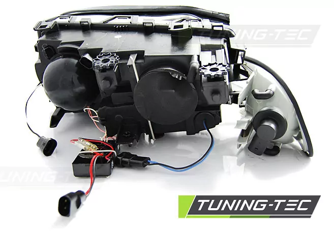 HEADLIGHTS ANGEL EYES CCFL CHROME fits BMW E46 04.99-03.03 COUPE CABRIO