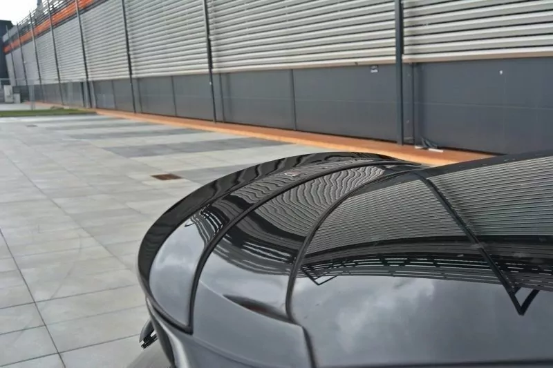 Spoiler CAP Passend Für Passend Für CITROEN DS5 FL, Vor FL Schwarz Hochglanz Schwarz Hochglanz
