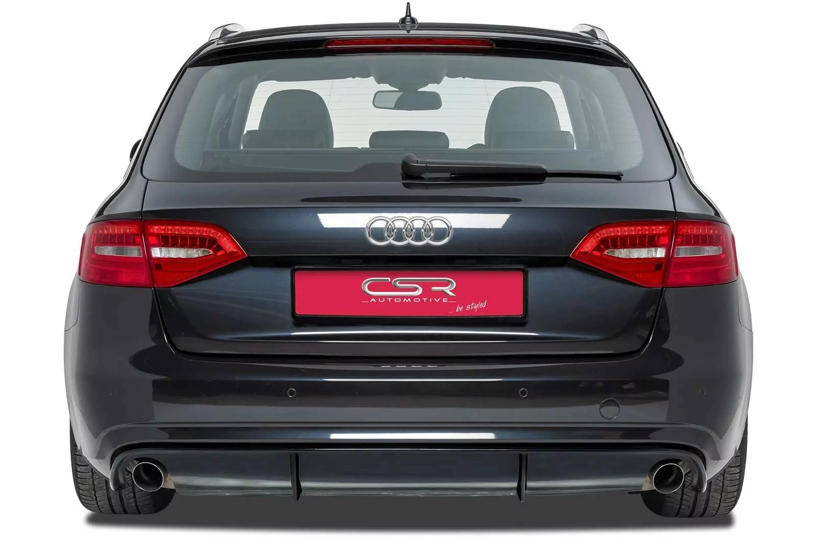 Heckansatz für Audi A4 B8 Limousine / Avant HA187