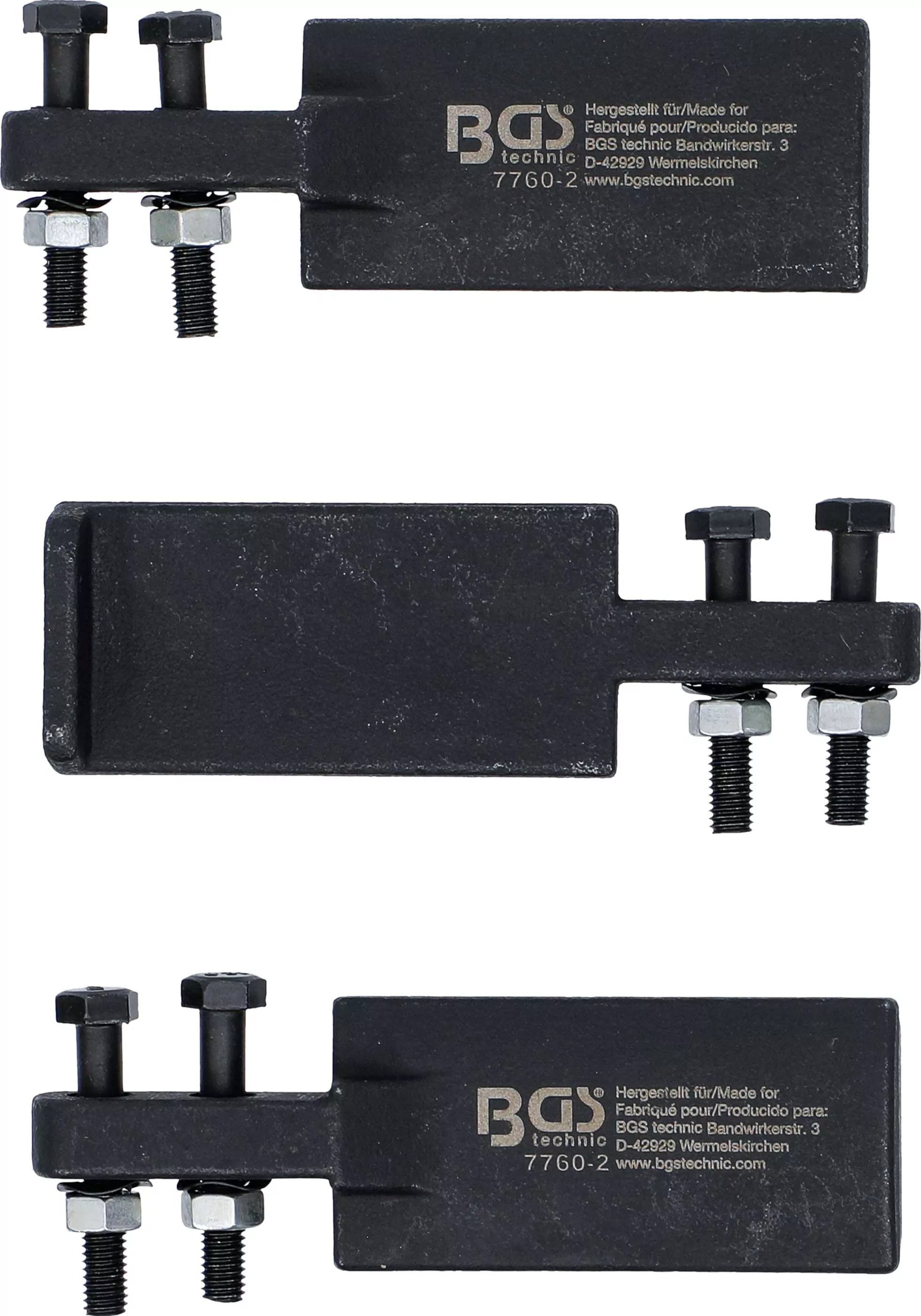 Ersatzklauen für Abzieharme | extra schmal | 3-tlg. | für Art. 7760