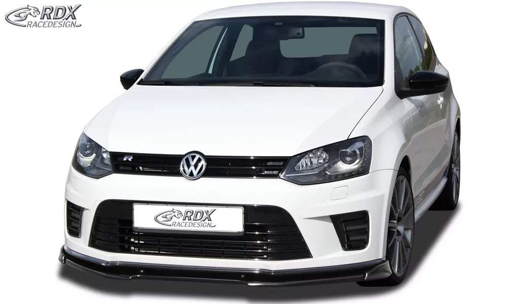 RDX Frontspoiler VARIO-X für VW Polo 6R WRC Frontlippe Front Ansatz Vorne Spoilerlippe
