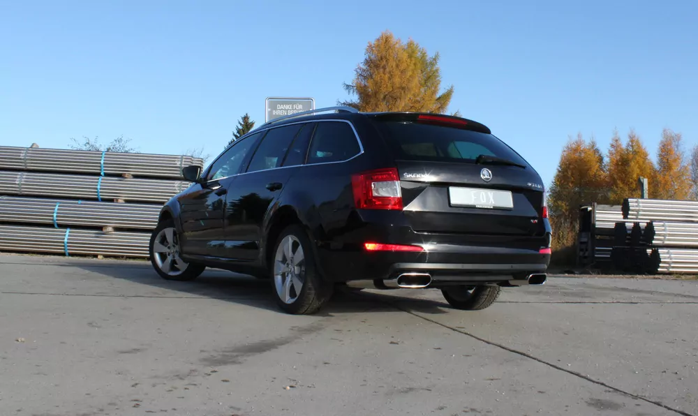 Skoda Octavia 5E 4x4  Endschalldämpfer rechts/links - 220x80 Typ 49 rechts/links