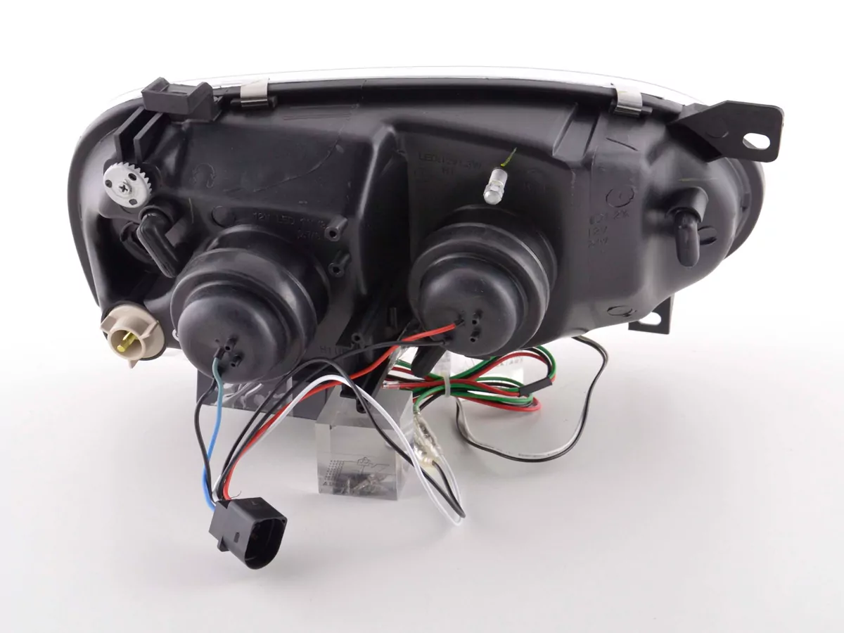 Scheinwerfer Set Daylight LED Tagfahrlicht VW Golf 3 Bj. 91-97 chrom