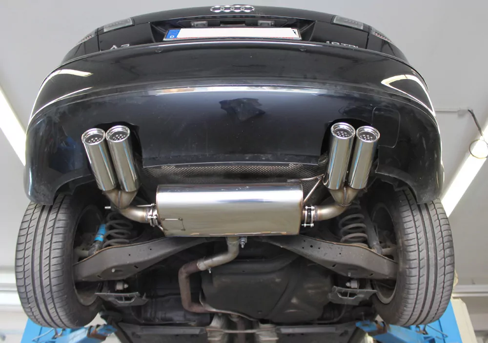 Audi A3 - 8P Sportback  Endschalldämpfer Ausgang rechts/links - 2x76 Typ 13 rechts/links