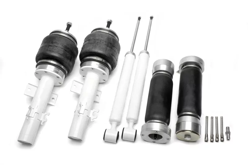 TA Technix Luftfahrwerk mit Airmanagement passend für Audi A1 (8X), A2 (8Z)/ Seat Ibiza (6J)/ Skoda Fabia (5J)/ VW Polo 9N+6R, Fox (5Z)