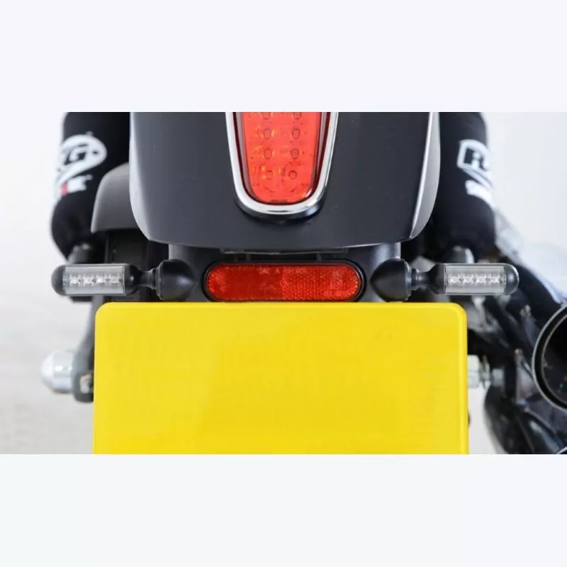 R&G Micro Blinker Adapter Set hinten Indian Motorcycles Scout 2015- / Bobber / Sixty