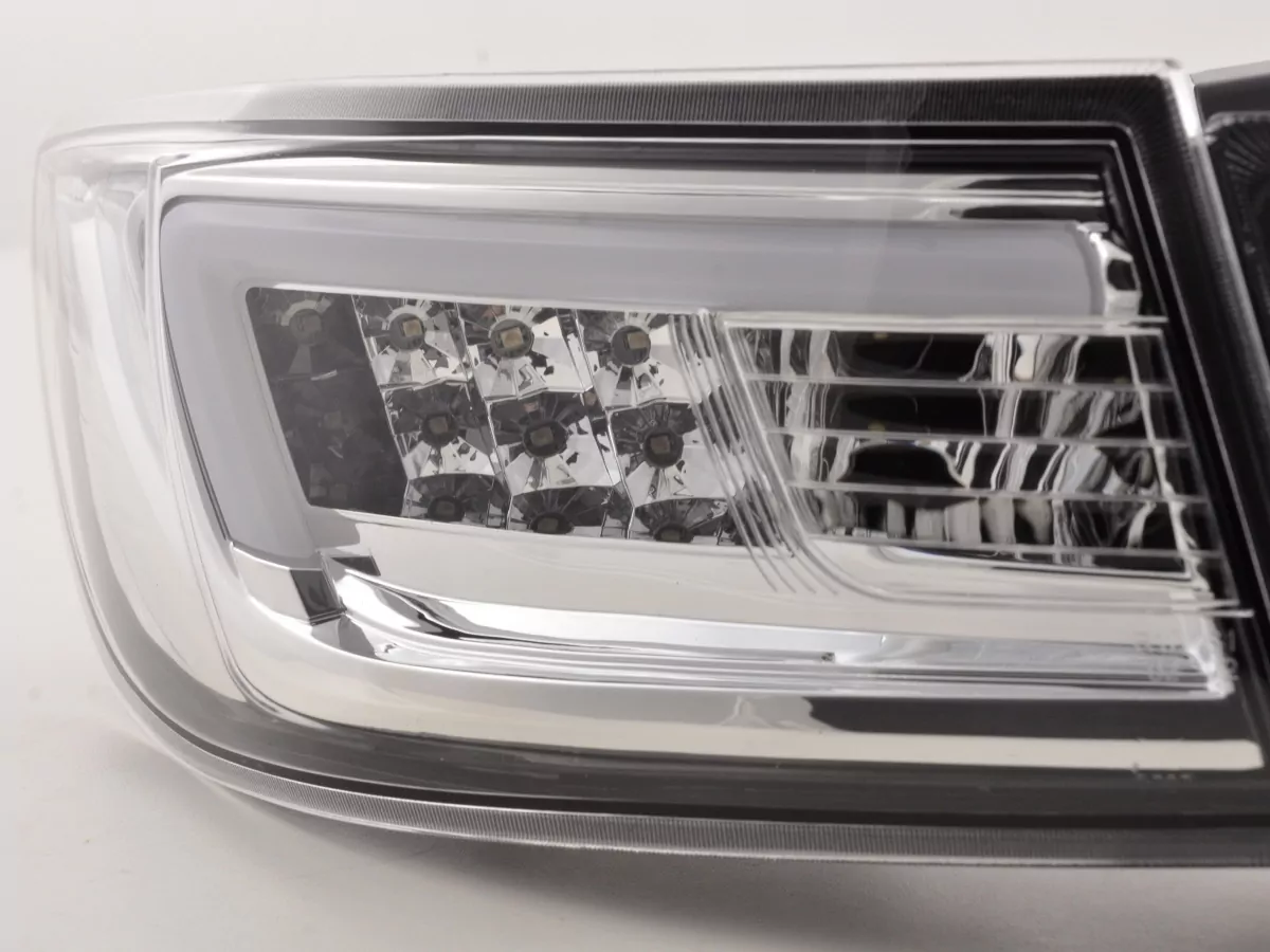 LED Rückleuchten Set Renault Clio 4 (X98) Bj. ab 2012 chrom
