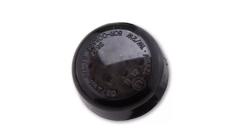 SHIN YO LED-Rücklicht MICRO DISC, getöntes Glas, rund E-geprüft