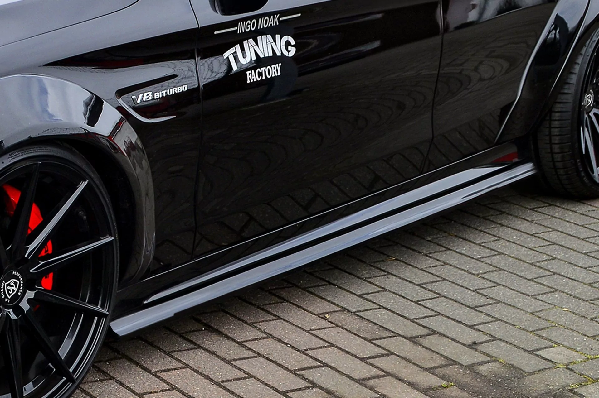 Cup Seitenschweller für Mercedes C-Klasse C63AMG+S