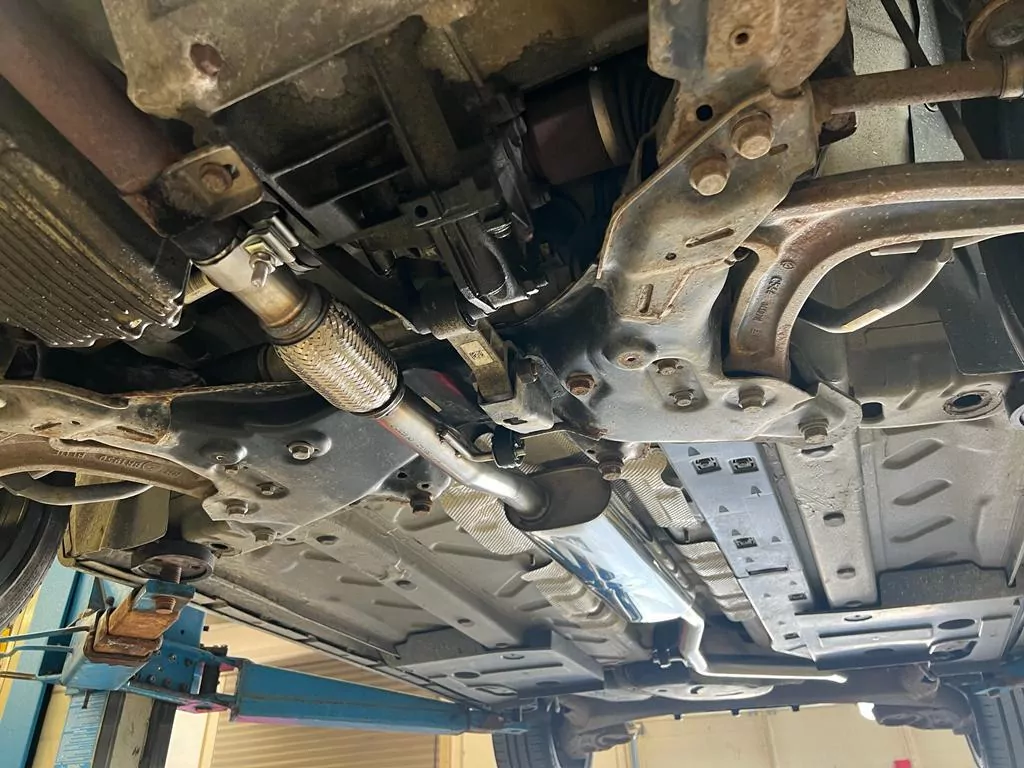 Fiat 500/ 500C  Endschalldämpfer - 2x80 Typ 25