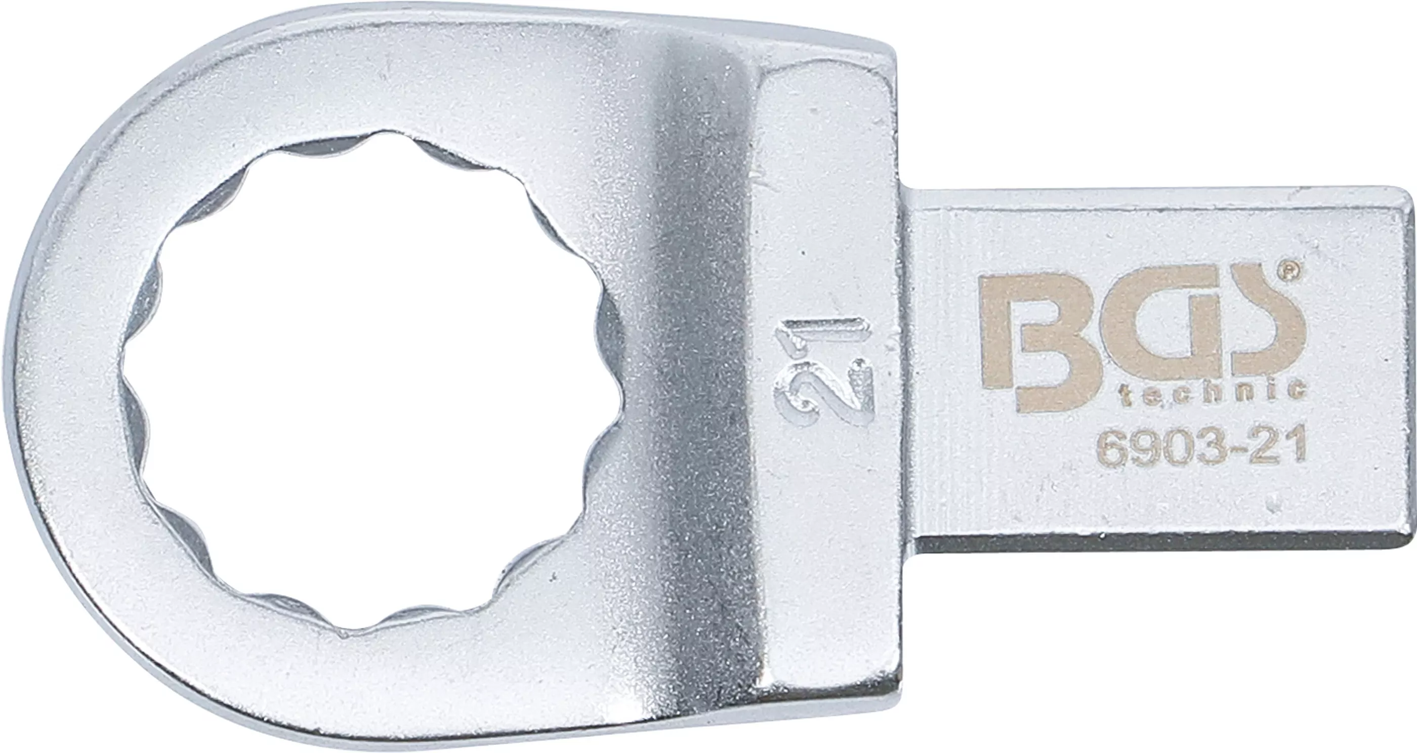 Einsteck-Ringschlüssel | 21 mm | Aufnahme 14 x 18 mm