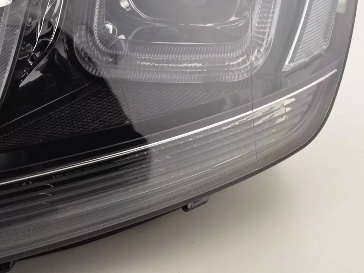 Scheinwerfer Set Daylight LED Tagfahrlicht VW Golf 7 Bj. ab 2012 schwarz/schwarz