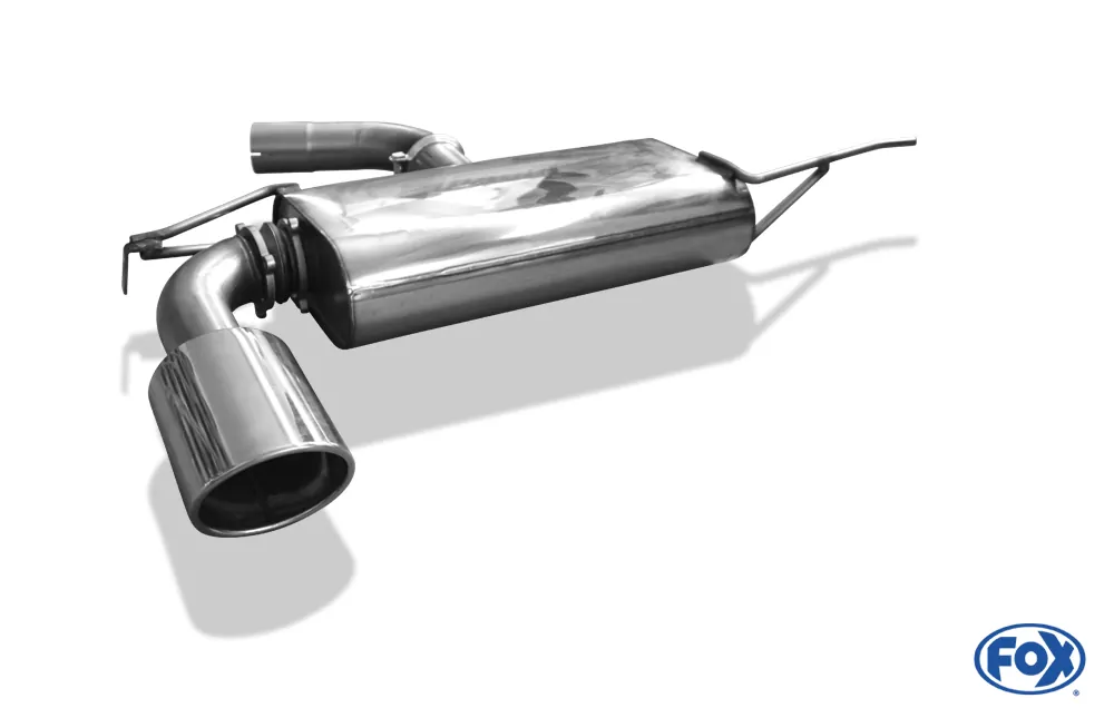 Seat Leon 1P Turbo  Endschalldämpfer - 129x106 Typ 32