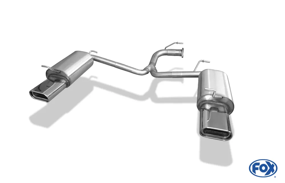 Toyota Avensis T25 Benzin - Limousine  Endschalldämpfer rechts/links - 160x80 Typ 53 rechts/links