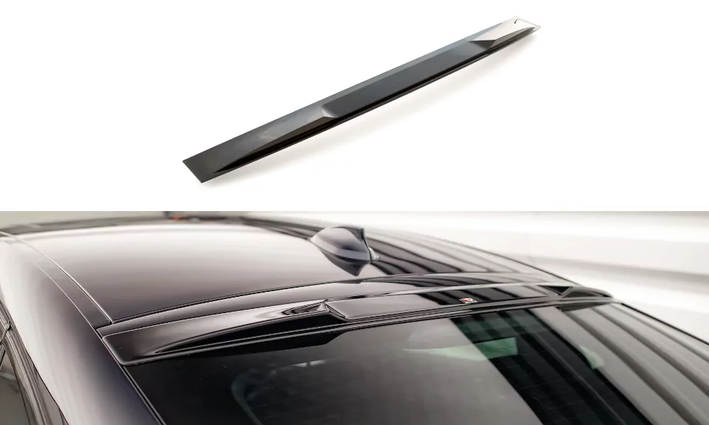 Heckscheiben Spoiler Für BMW X6 F16 M-Paket / X6 M F86 Schwarz Hochglanz
