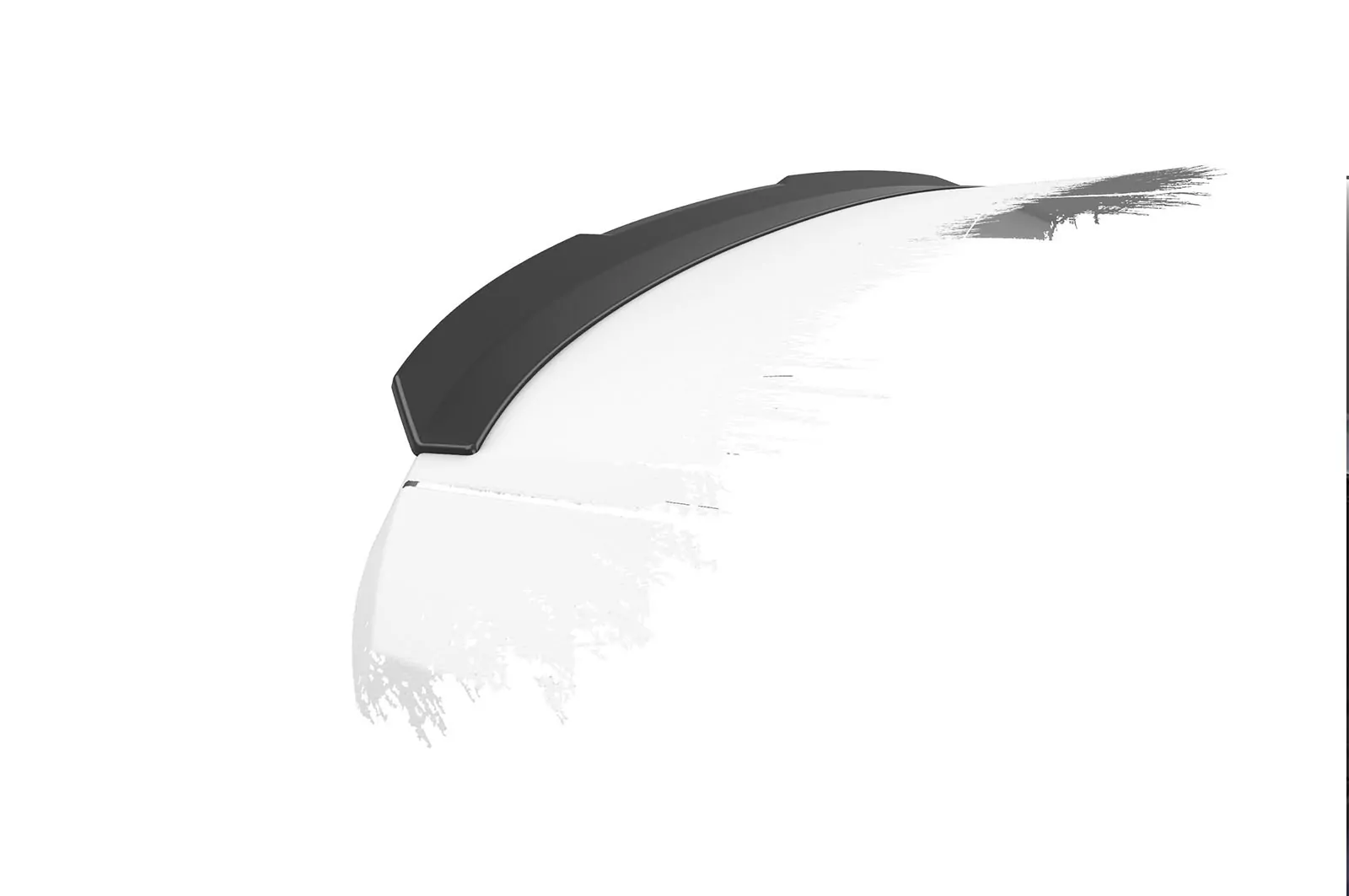 Heckflügel mit ABE für Volvo S90 HF799-M Carbon Look (matt)