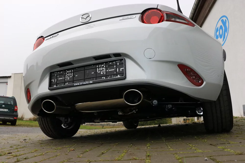 Mazda MX5 - ND  Endschalldämpfer quer Ausgang rechts/links - 1x115x85 Typ 32 rechts/links
