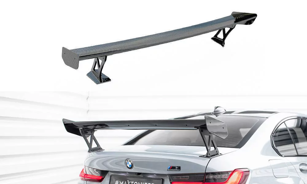 Carbon Spoiler With External Brackets Uprights  BMW M3 G80 / M340i G20 / 3 M-Paket G20 / 3 Standard G20