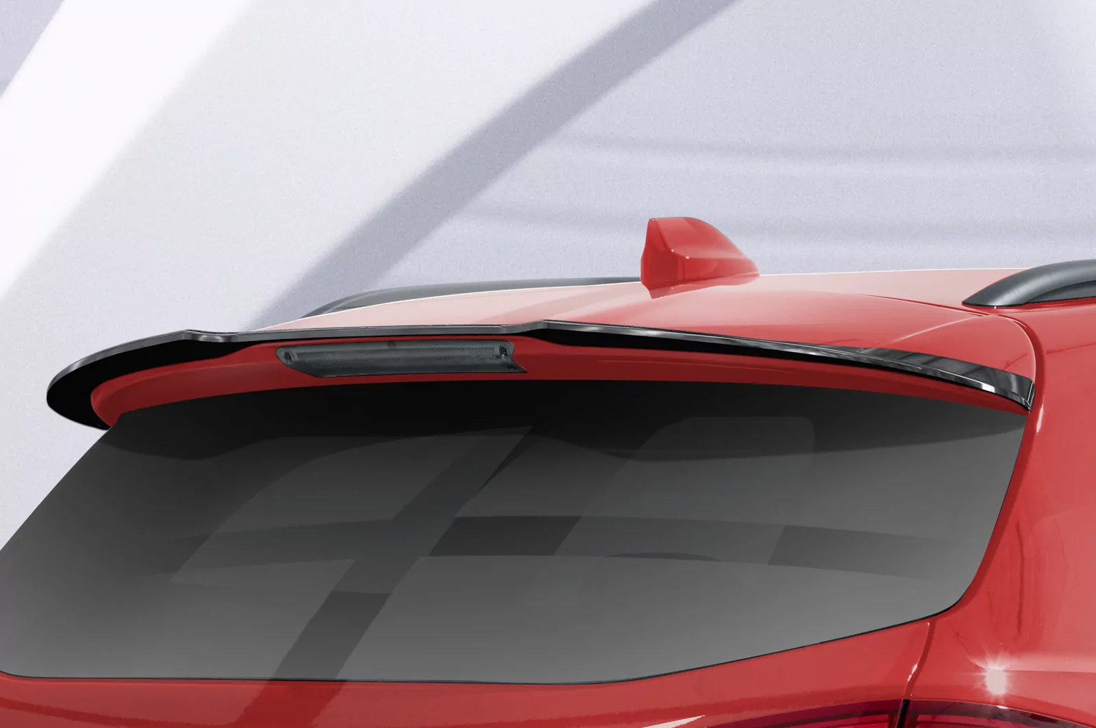 Heckflügel mit ABE für Ford Mondeo MK5 BA7 Turnier ST-Line HF922 Schwarz Strukturiert