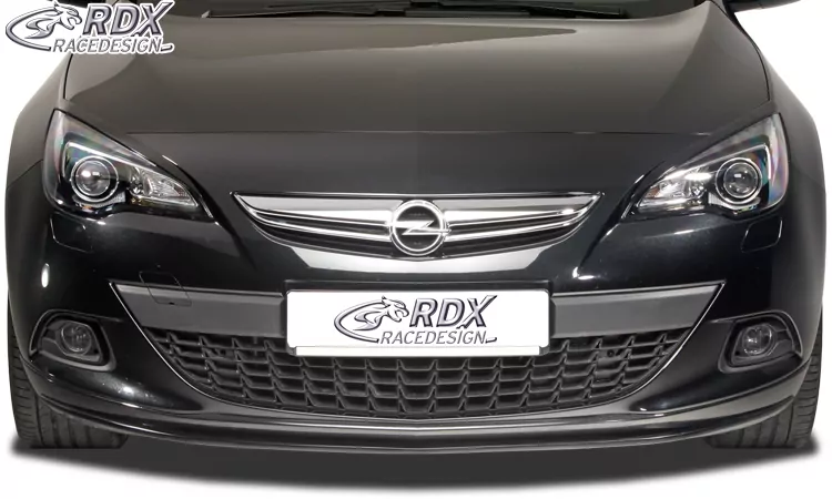 RDX Frontspoiler für OPEL Astra J GTC (nur für OPC-Line Frontlippe!) Frontlippe Front Ansatz Spoilerlippe