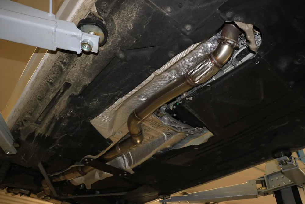 BMW F32/F33/F36 - 435i - M-Paket Vorschalldämpfer inkl. Flexstück 2-teilig