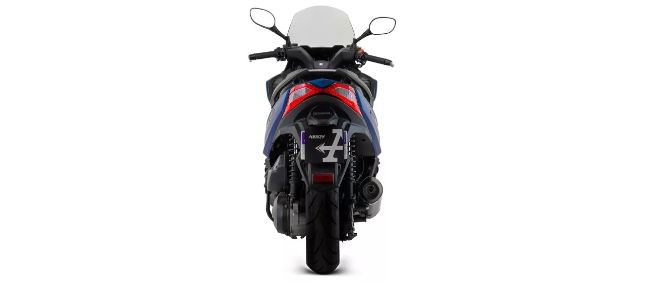 Arrow Komplettanlage Urban Aluminium Schwarz KYMCO X-TOWN 125 21-22