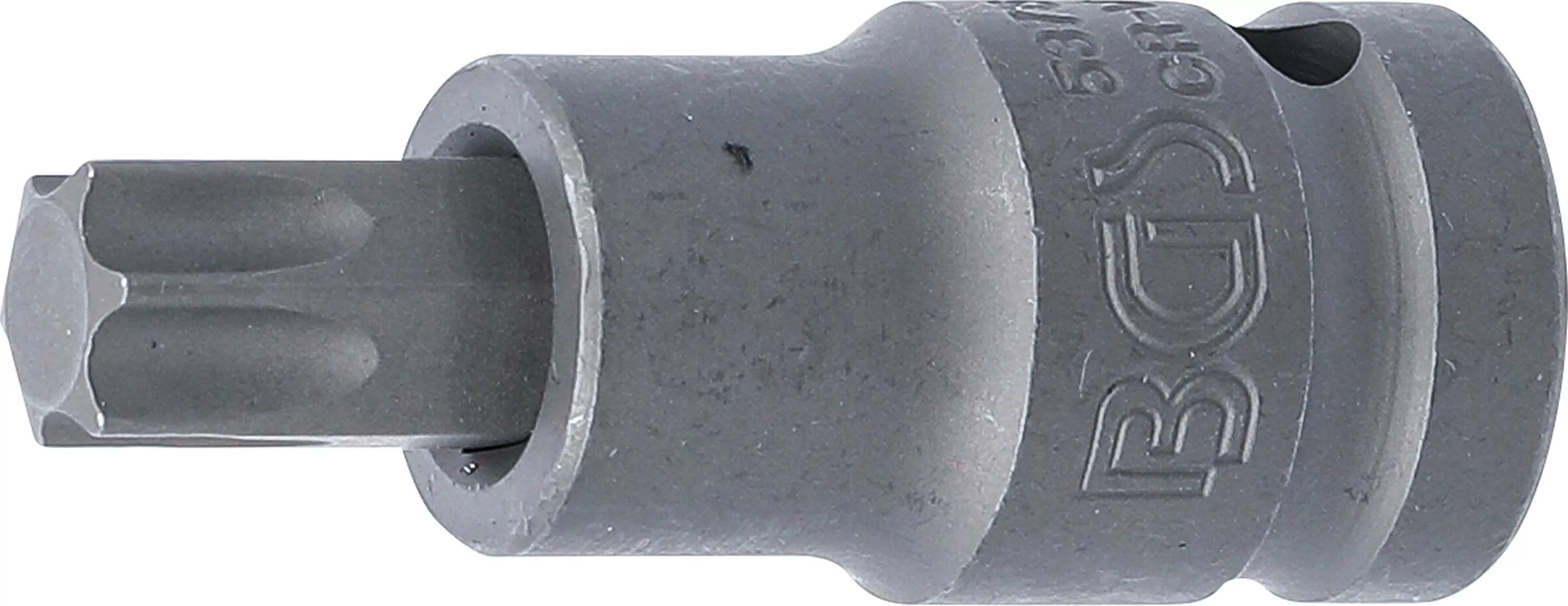 Kraft-Bit-Einsatz | Länge 55 mm | Antrieb Innenvierkant 12,5 mm (1/2") | T-Profil (für Torx) T55