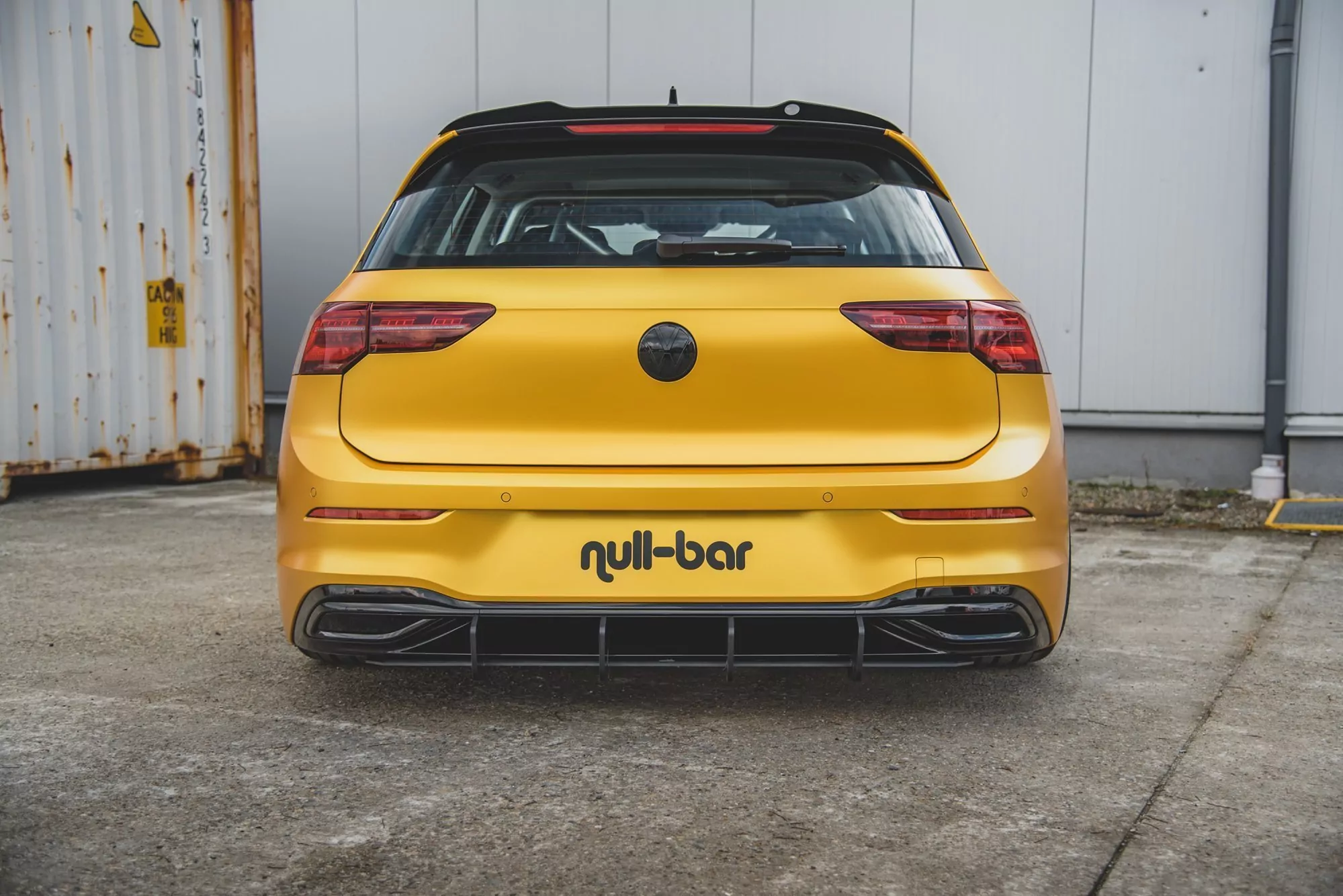 Robuster Heck Ansatz Flaps Diffusor Passend Für Diffusor V.2 Passend Für VW Golf 8
