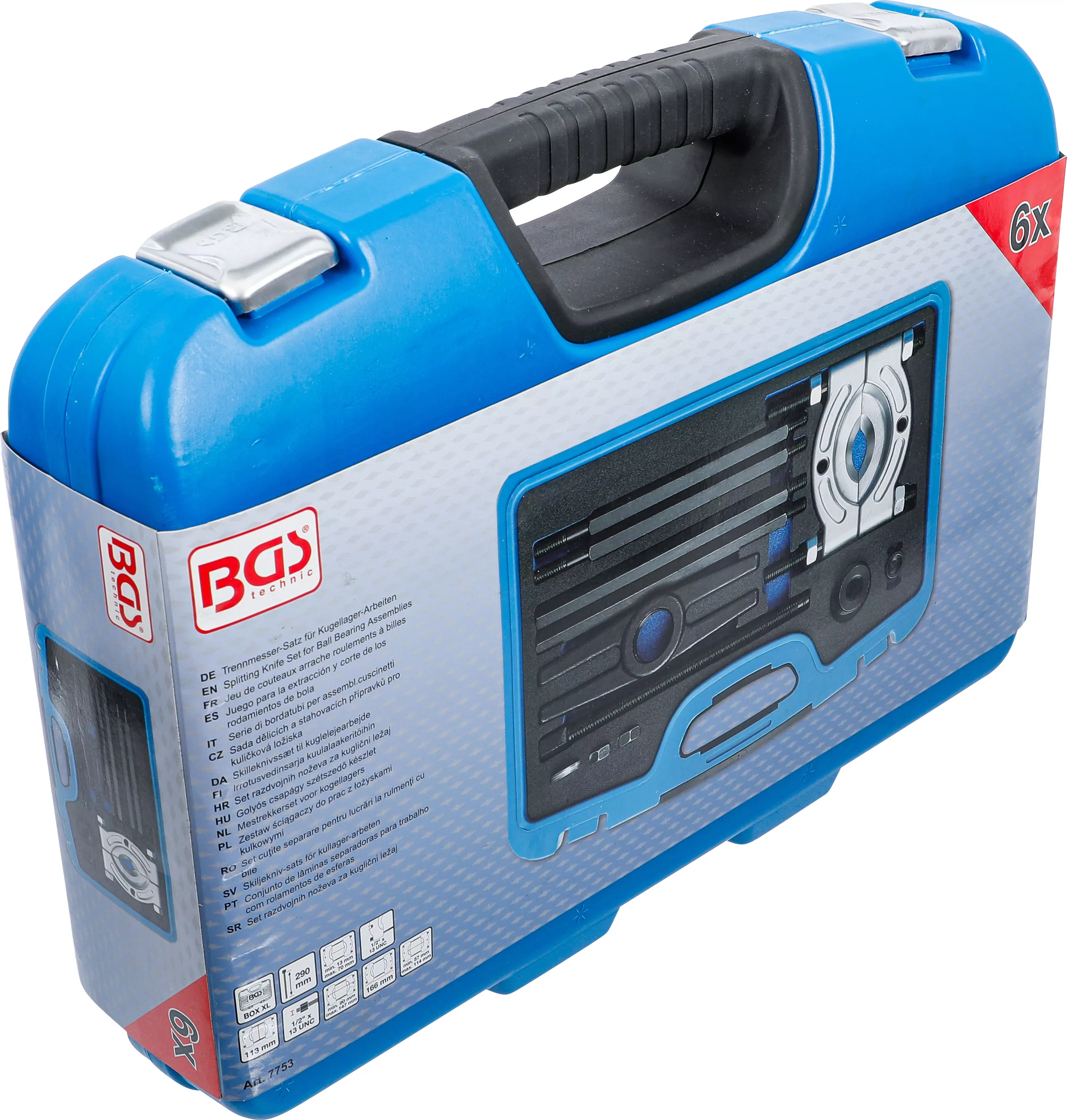 Trennmesser-Satz für Kugellager-Arbeiten | 6-tlg.