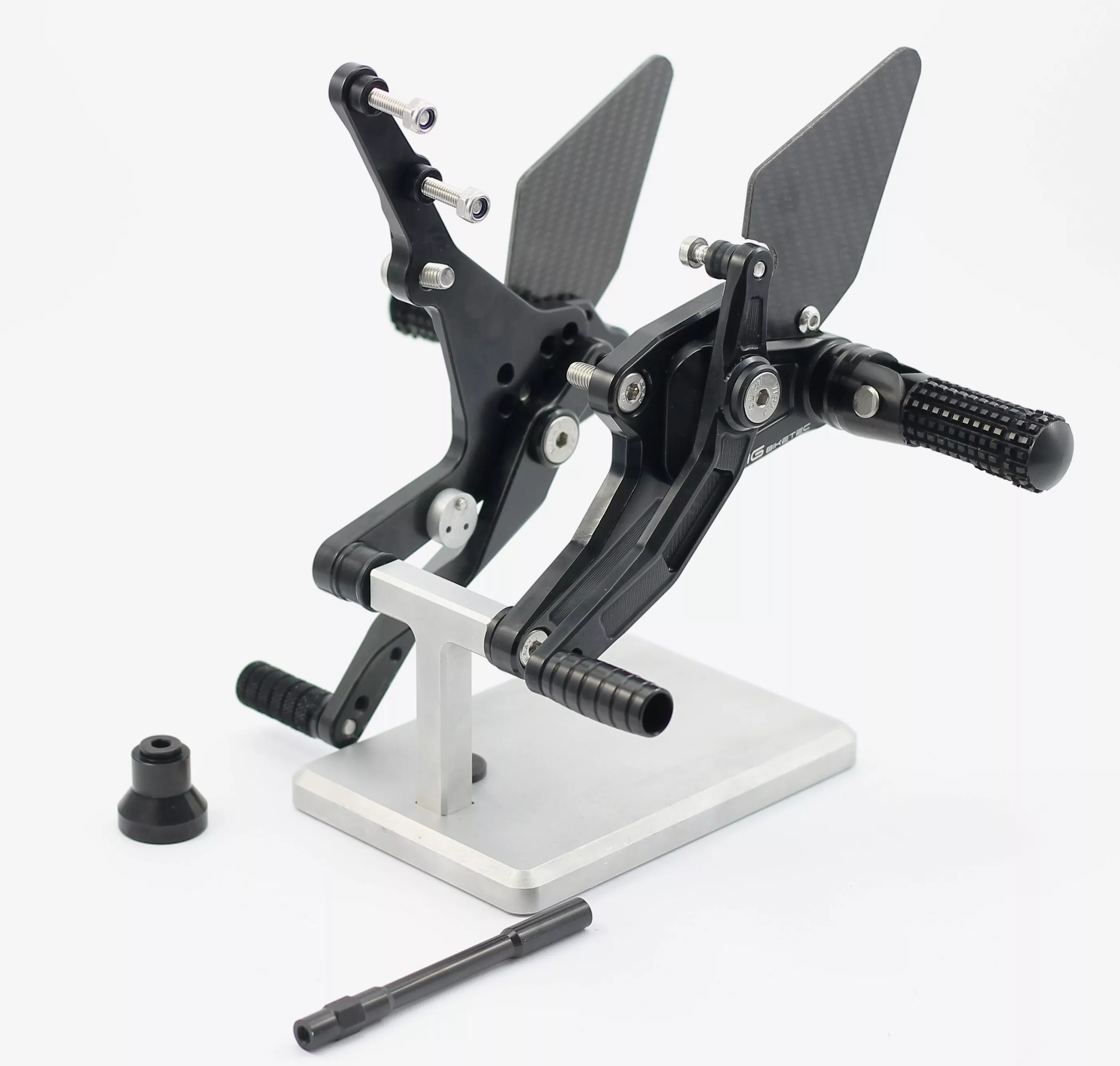 MG Biketec Sportfussrastenanlage / Rastenanlage / Fußrastenanlage mit ABE, gültig in D - A - CH für Ducati Panigale V2 / V2S ab 2025