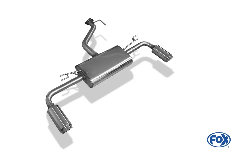 Hyundai i30 Turbo  Endschalldämpfer quer Ausgang rechts/links - 1x100 Typ 27 rechts/links