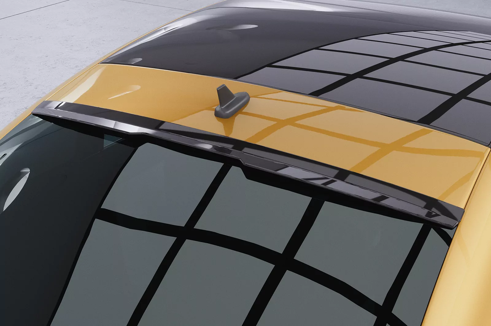 Heckflügel mit ABE für VW Beetle Typ 5C HF588 Strukturiert (schwarz matt)