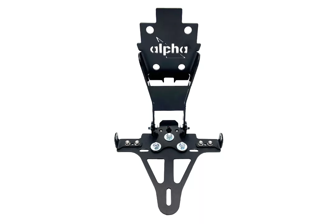 alpha Technik Kennzeichenhalter für Suzuki GSX-S1000 und GSX-S950 Typ WEK0 WEK1 WEK2 Modelljahr 2021-