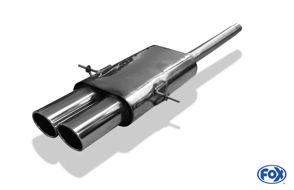 Mini Cooper S R56  Endschalldämpfer Ausgang mittig - 2x100 Typ 16