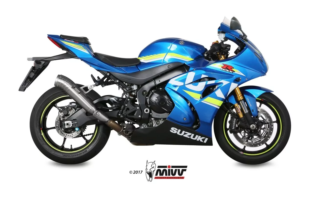 MIVV Ghibli Edelstahl Suzuki GSX-R 1000 ´17