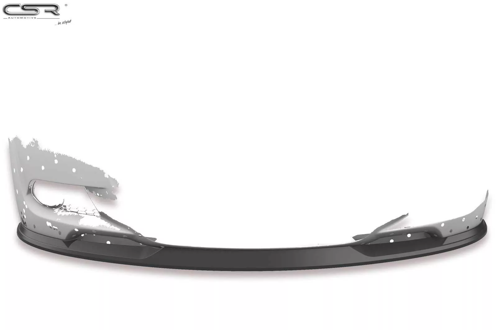 Cup-Spoilerlippe mit ABE für BMW 3er E92/E93 M-Paket CSL372-M Carbon Look (matt)