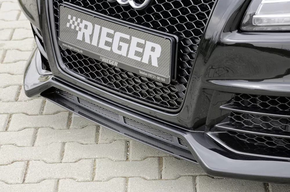 Rieger Spoilerschwert für Audi A5 (B8/B81) | Cabrio 06.07-07.11 (bis Facelift) für Spoilerstoßstange 55430/31/32/33