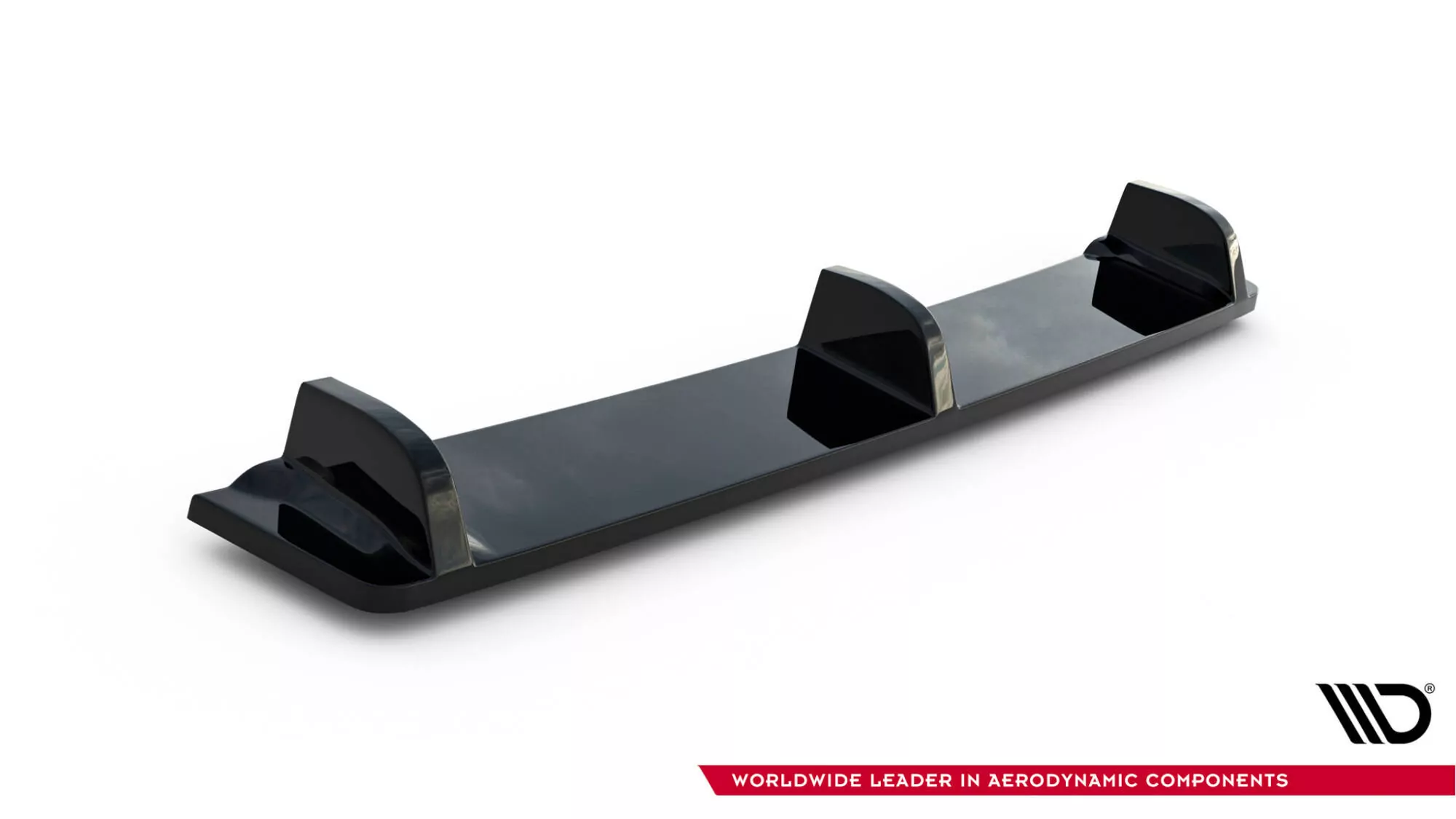 Mittlerer Diffusor Heck Ansatz Passend Für Passend Für VW GOLF 7 R Im DTM LOOK Schwarz Hochglanz Schwarz Hochglanz