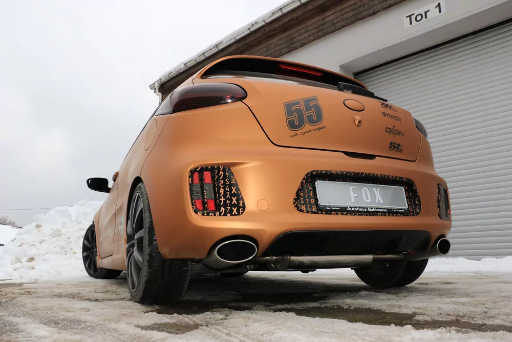 Kia Pro Cee`d GT  Endschalldämpfer quer Ausgang rechts/links - 160x90 Typ 38 rechts/links