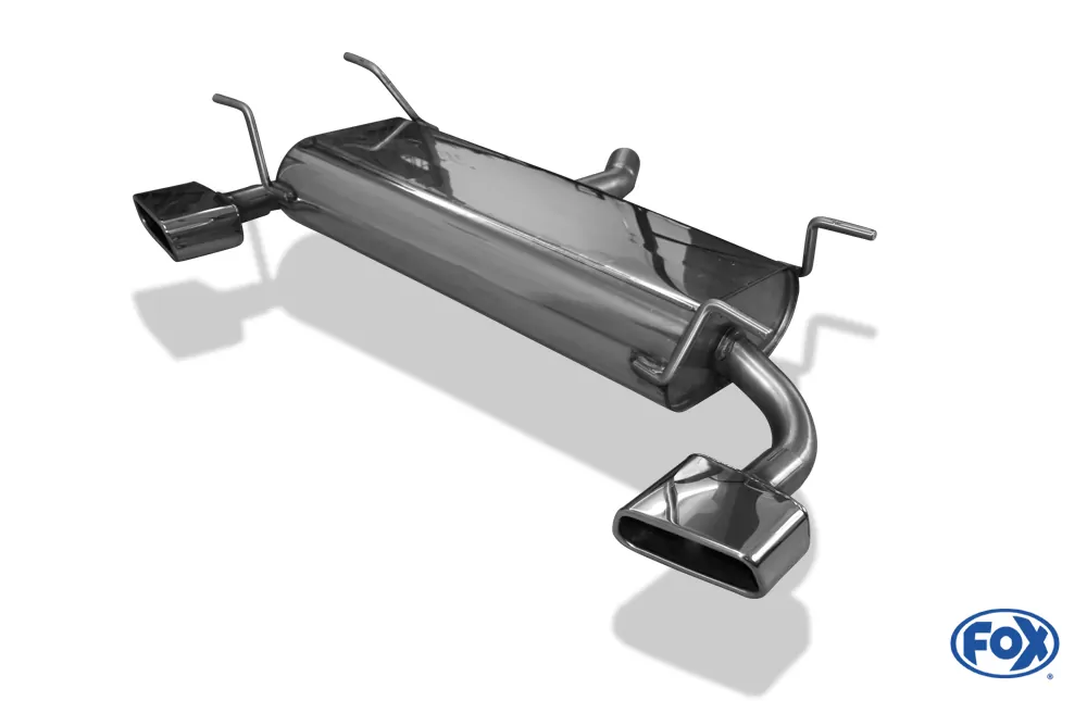 Subaru XV - G4  Endschalldämpfer quer Ausgang rechts/links - 145x65 Typ 59 rechts/links