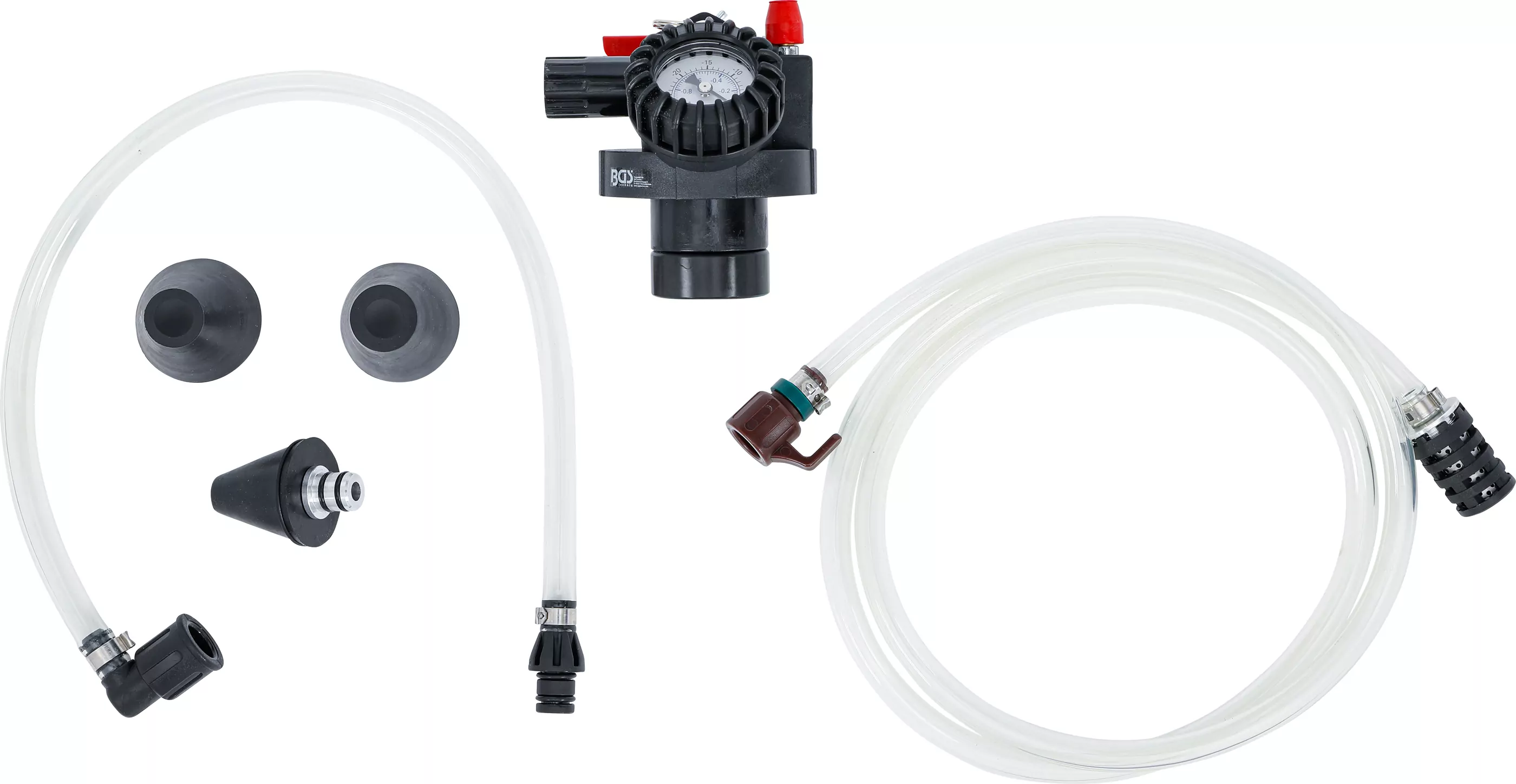 Kühlsystem-Befüll- und Entlüftungsgerät | 6-tlg.