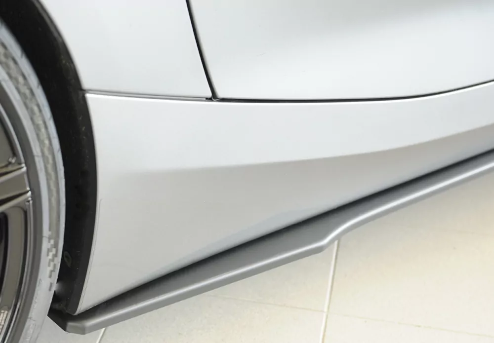 Rieger Seitenschweller rechts ansatz matt schwarz für BMW Z4 (G4Z/G29) Roadster 03.19-