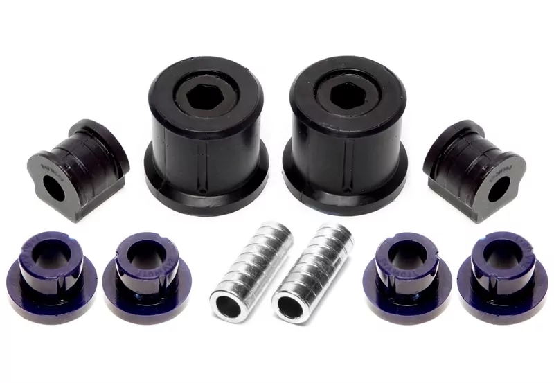 TA Technix PU-Buchsen Kit 10-teilig / Vorderachse mit Stabi 19mm / passend für Seat Ibiza, Cordoba (6L)/ Skoda Fabia, Roomster (6Y/5J)/ VW Fox (5Z)/ Polo (9N)/ Polo Stufenheck (9A)
