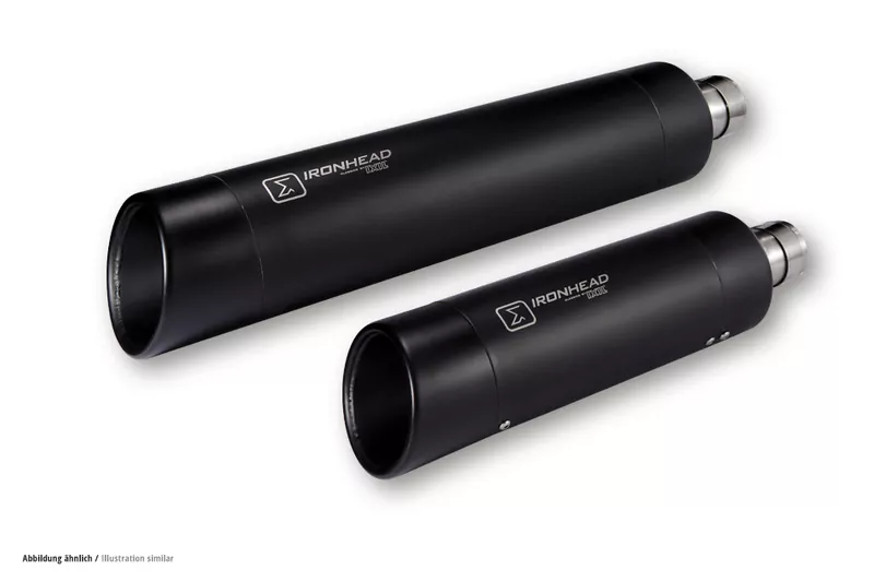 IRONHEAD Komplettanlage HARLEY-DAVIDSON Sportster XL 883/1200, 04-13 E-geprüft