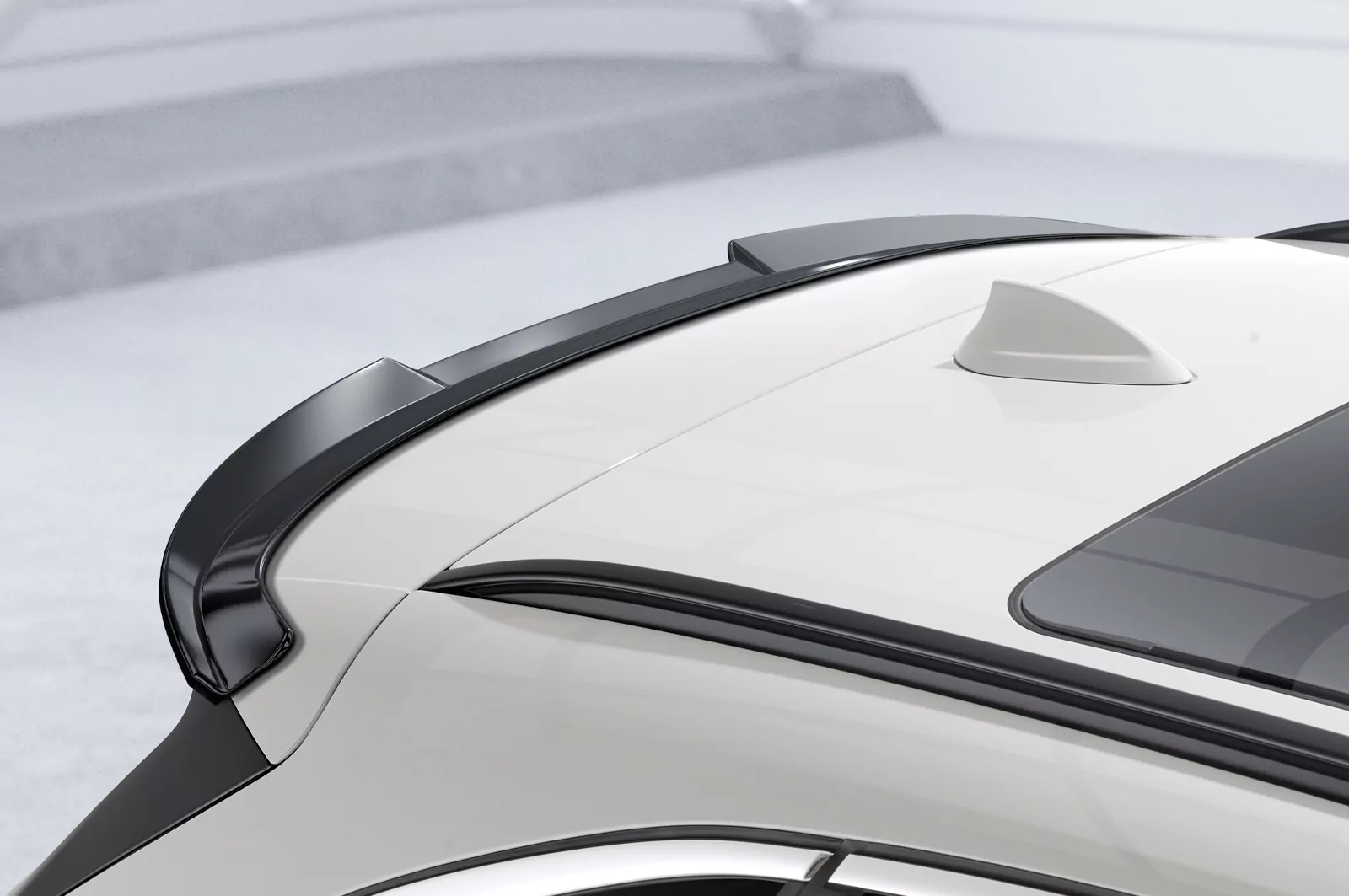 Heckflügel mit ABE für BMW 2er (F45) Active Tourer HF907 Schwarz Strukturiert