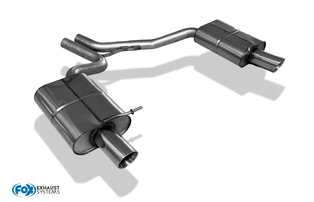 Audi A4 Typ B7  Endschalldämpfer rechts/links - 1x90 Typ 25 rechts/links
