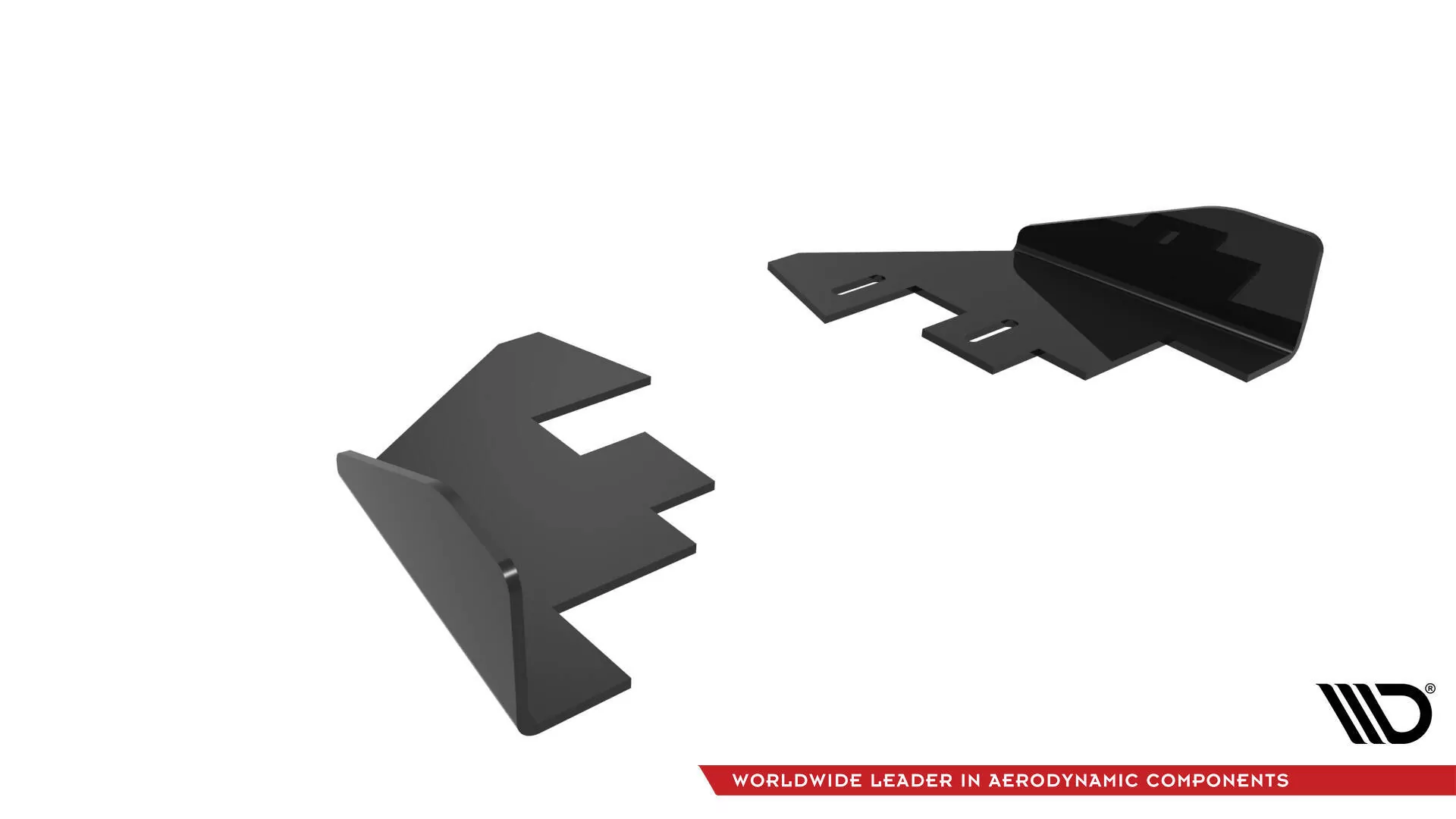 Hintere Seiten Flaps Für Audi S3 Sportback 8Y Facelift Schwarz Hochglanz